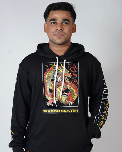 Black Aesthetic Printed Unisex Hoodie l TSF