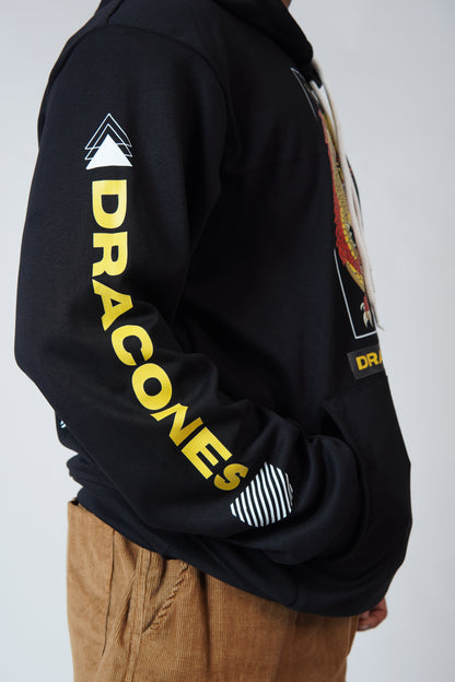 Black Aesthetic Printed Unisex Hoodie l TSF
