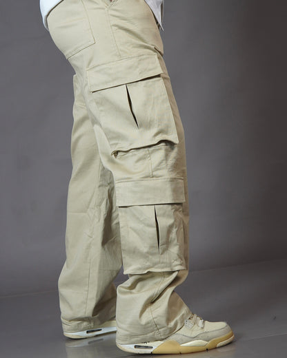 Aesthetic Beige Unisex Cargo l TSF