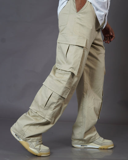 Aesthetic Beige Unisex Cargo l TSF