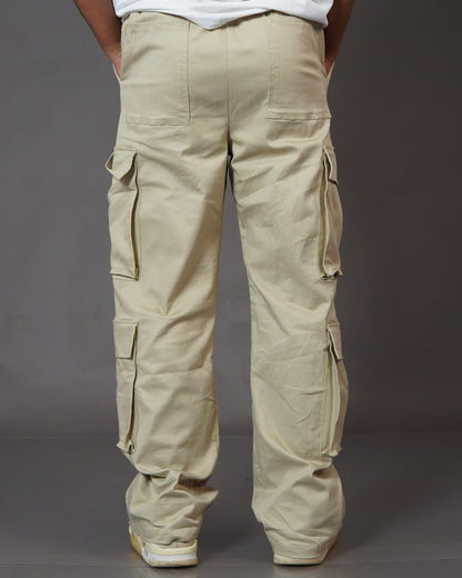 Aesthetic Beige Unisex Cargo l TSF