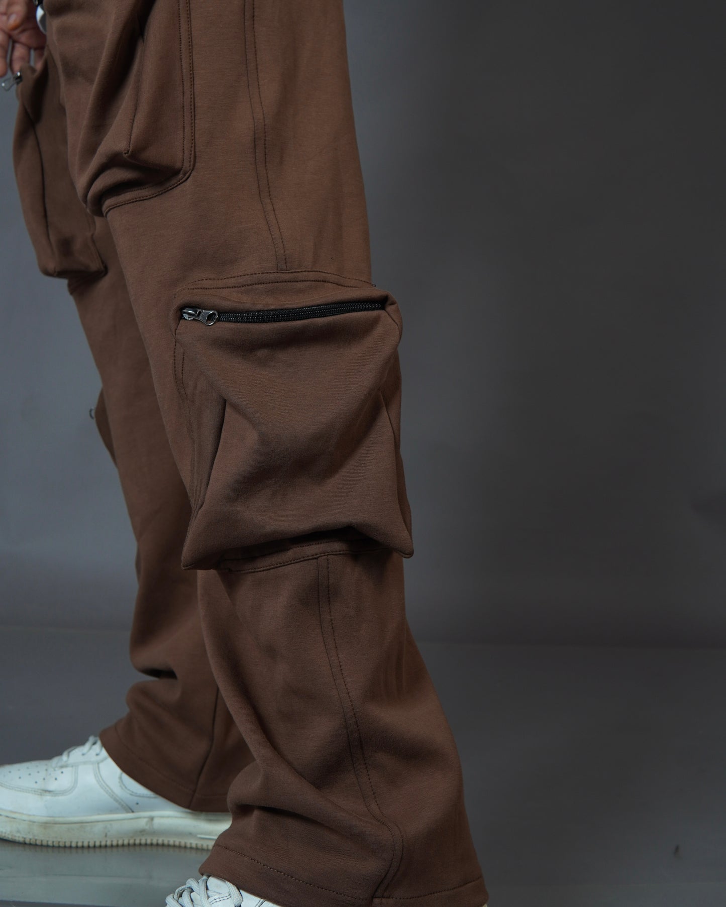 Brown Baloon Style Trackpants For Mens l Streetwear Trackpants l TSF