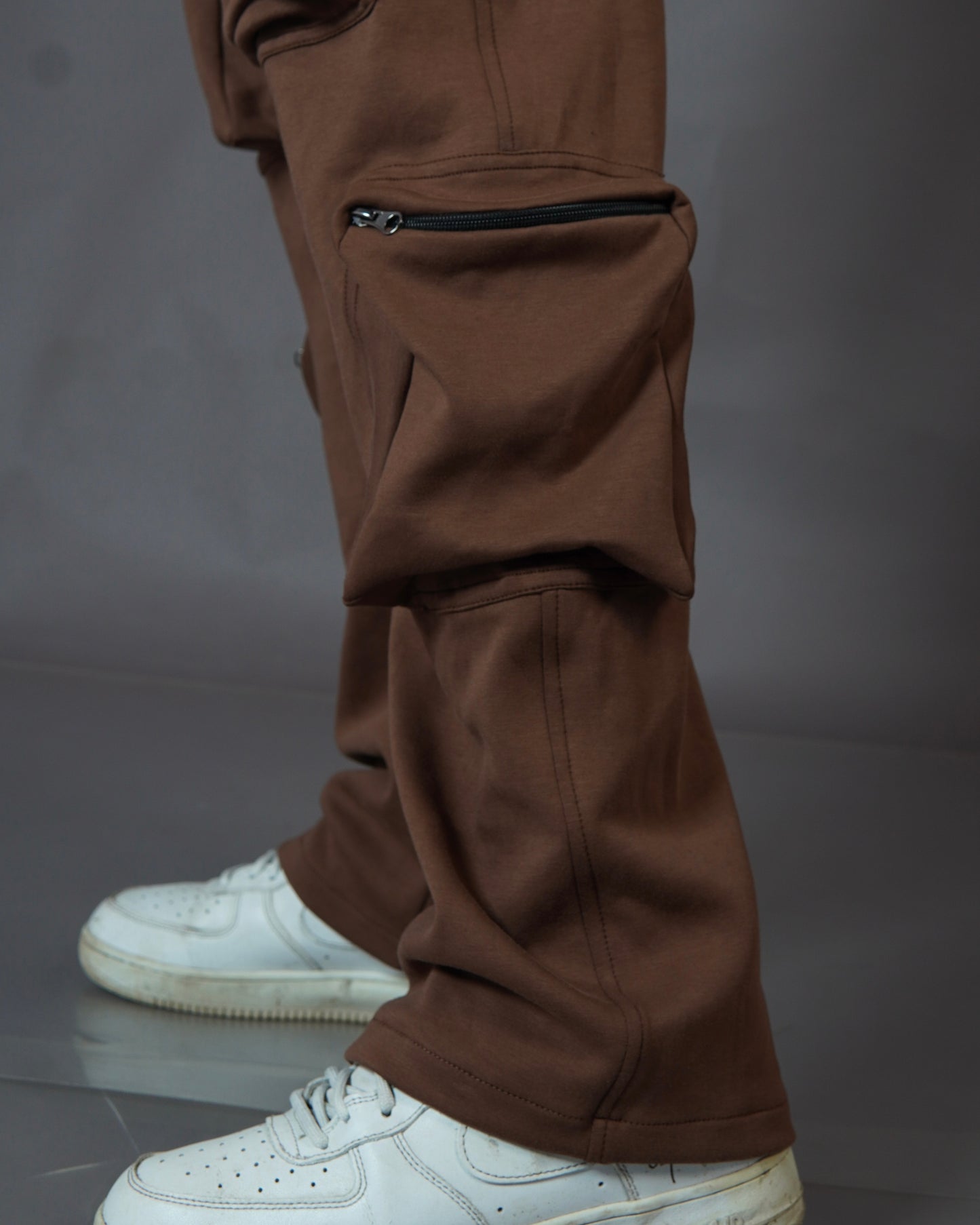 Brown Baloon Style Trackpants For Mens l Streetwear Trackpants l TSF