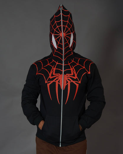 Aesthetic Black Spider Unisex Hoodie l TSF