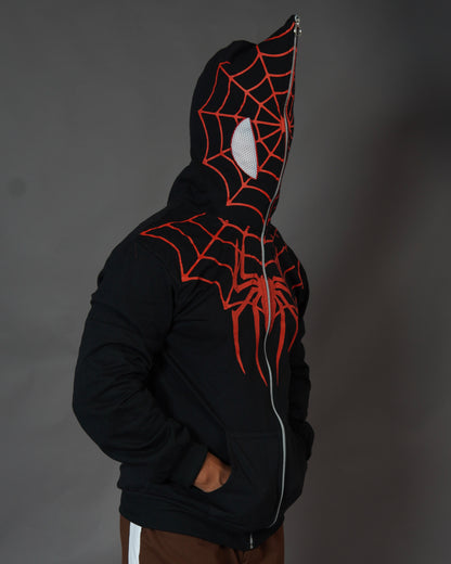 Aesthetic Black Spider Unisex Hoodie l TSF