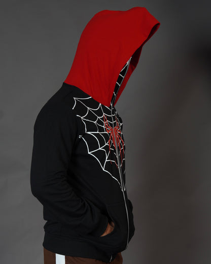 Aesthetic Black Spider Unisex Hoodie l TSF