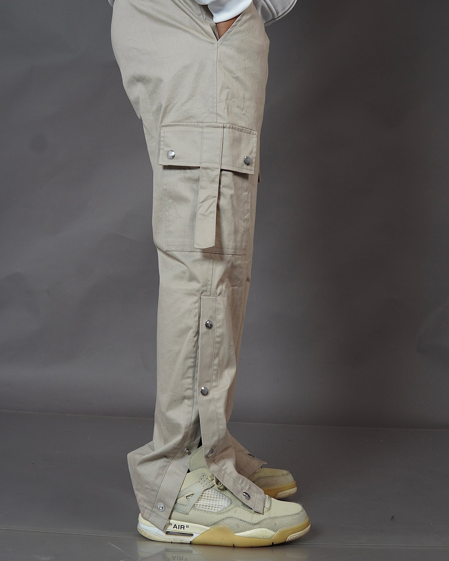 Beiger Cargo 8 Pocket Pant For Mens l Streetwear Pant l TSF