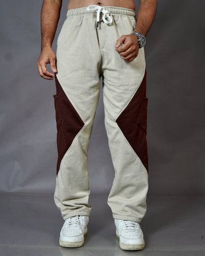 Aesthetic Duo Colour Unisex Trackpants l TSF