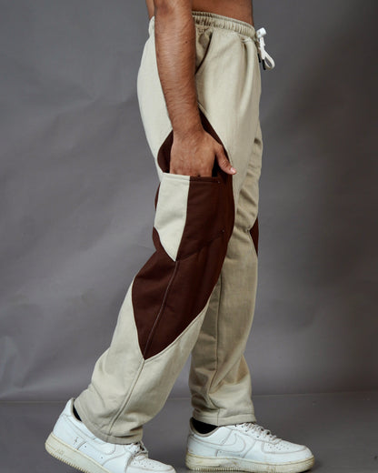 Aesthetic Duo Colour Unisex Trackpants l TSF