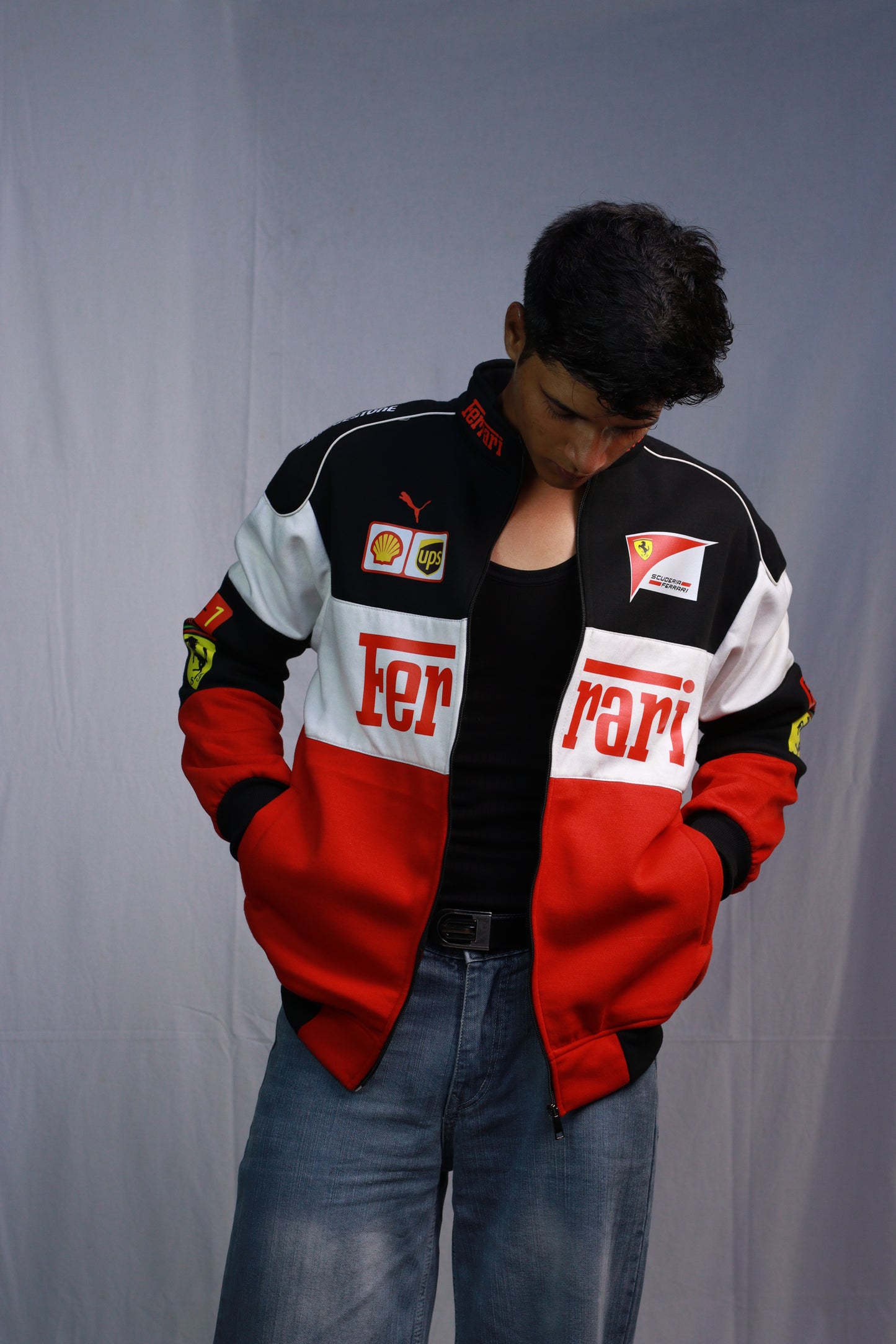 Ferrari F1 Vintage Streetwear Racing Jacket for Men & Women