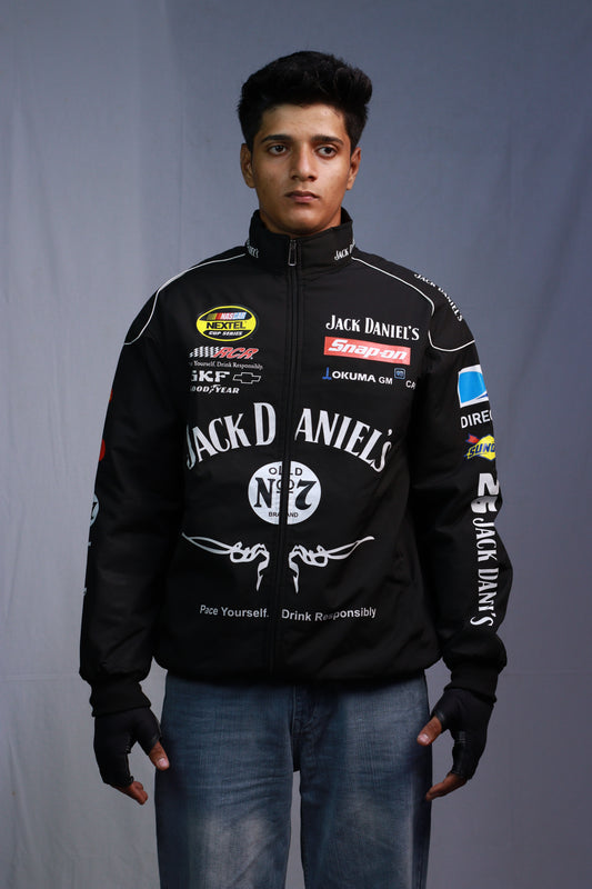 F1 JACK DANIEL'S PUFFER PRINTED  UNISEX JACKET