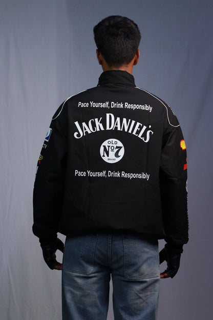 F1 JACK DANIEL'S PUFFER PRINTED  UNISEX JACKET