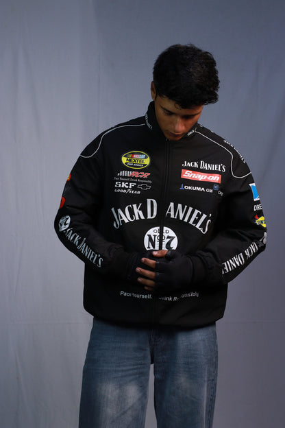 F1 JACK DANIEL'S PUFFER PRINTED  UNISEX JACKET
