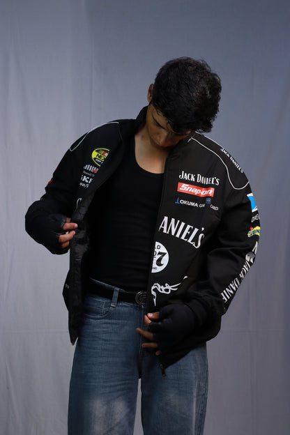 F1 JACK DANIEL'S PUFFER PRINTED  UNISEX JACKET