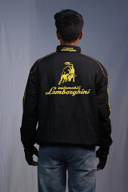 F1 LAMBORGHINI  PUFFER PRINTED UNISEX JACKET
