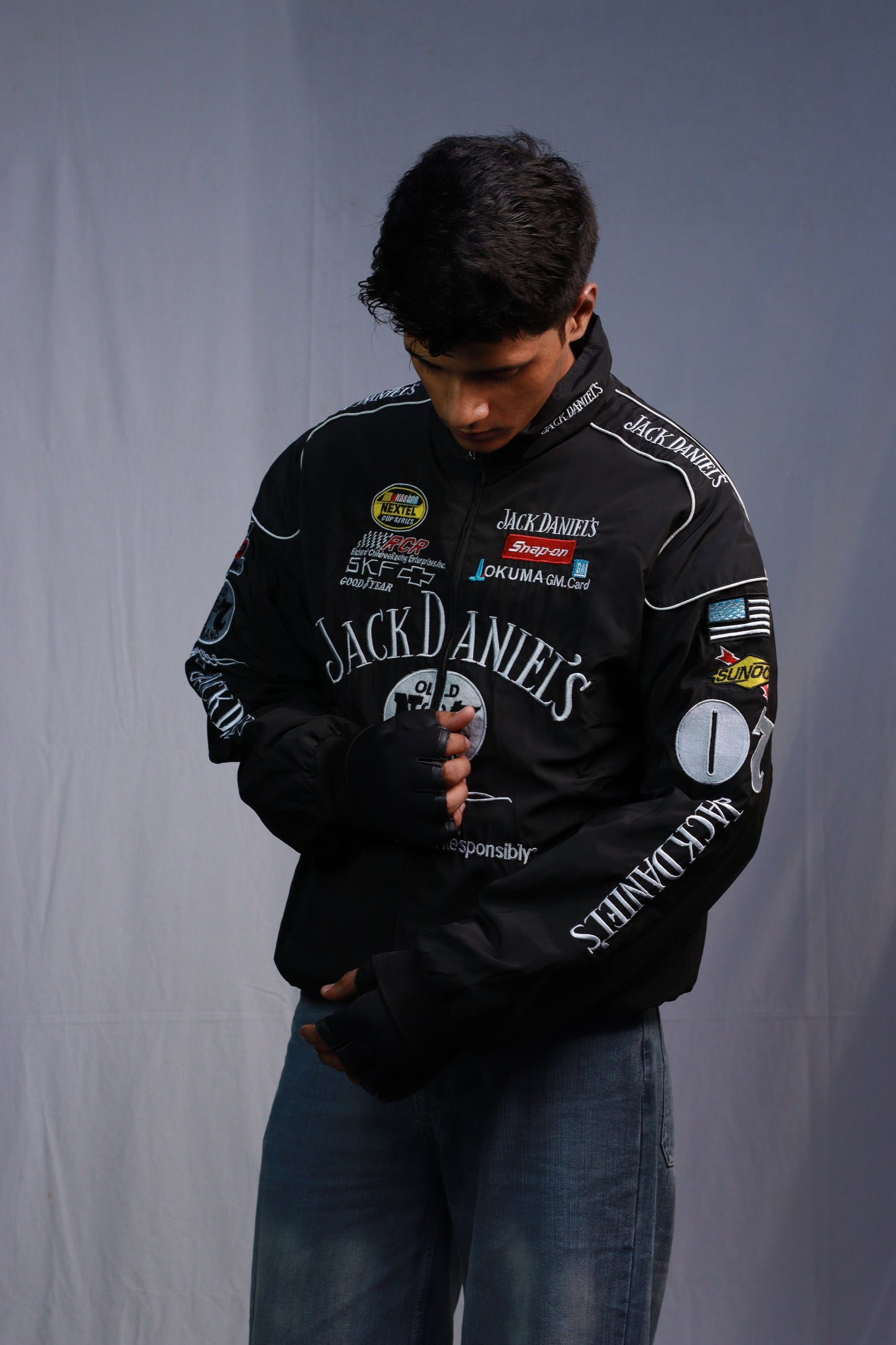 F1 JACK DANIEL'S UNISEX EMBROIDED JACKET