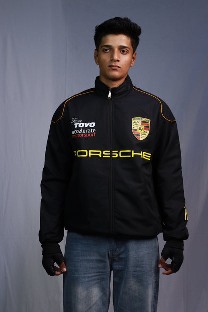 F1 PORSCHE  PUFFER PRINTED UNISEX JACKET