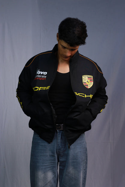 F1 PORSCHE  PUFFER PRINTED UNISEX JACKET