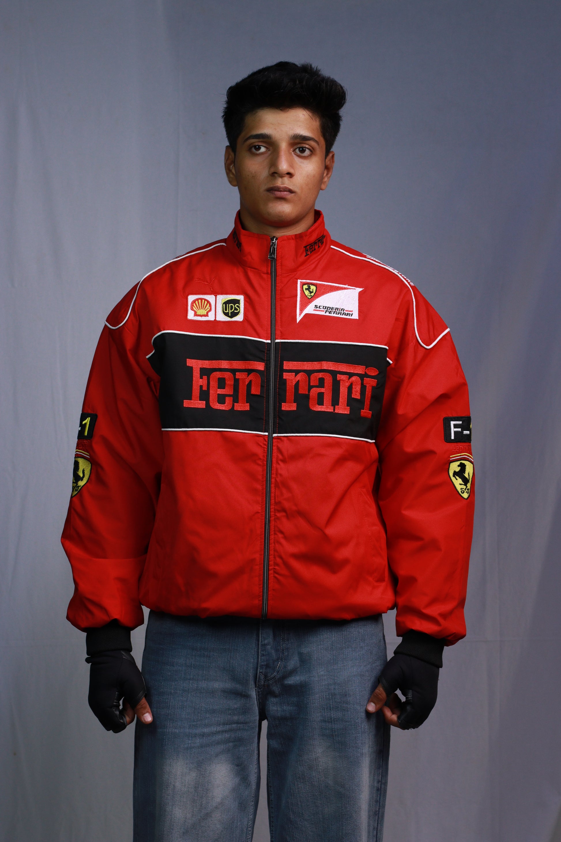 Ferrari F1 Vintage Streetwear Racing Jacket for Men & Women