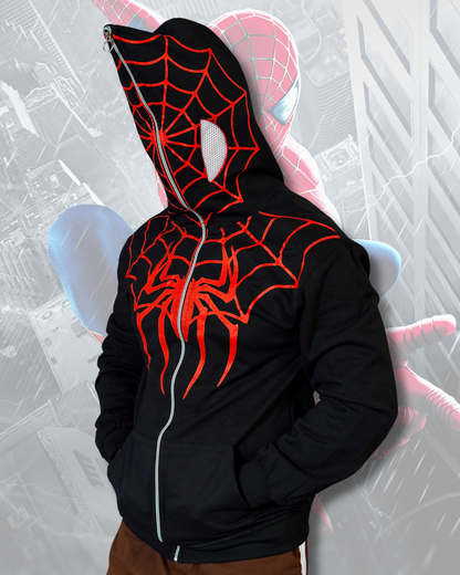 Aesthetic Black Spider Unisex Hoodie l TSF