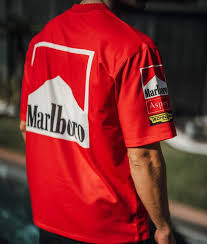 F1 MARLBORO UNISEX RED T-SHIRT