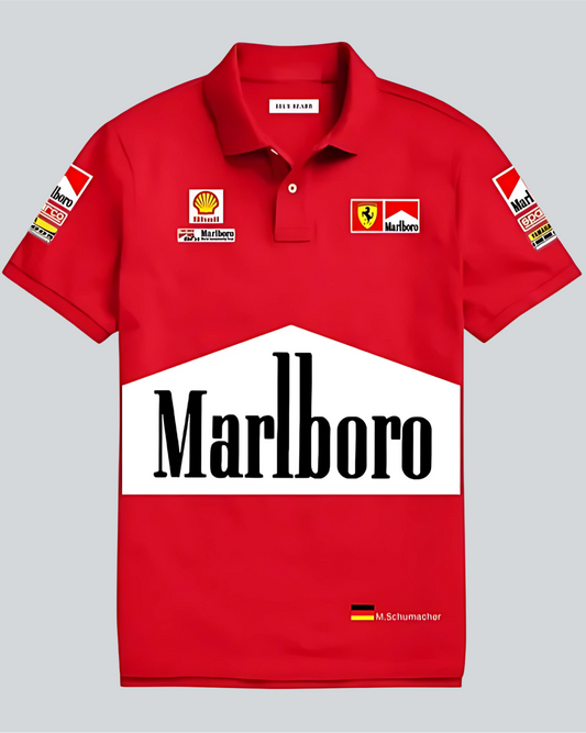 F1 MARLBORO UNISEX RED T-SHIRT